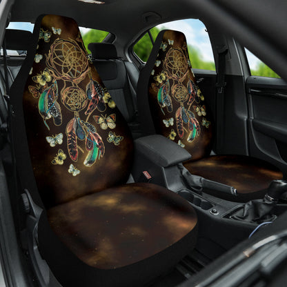 Print Dreamcatcher Butterfly Boho Universal Car Seat Covers 211801