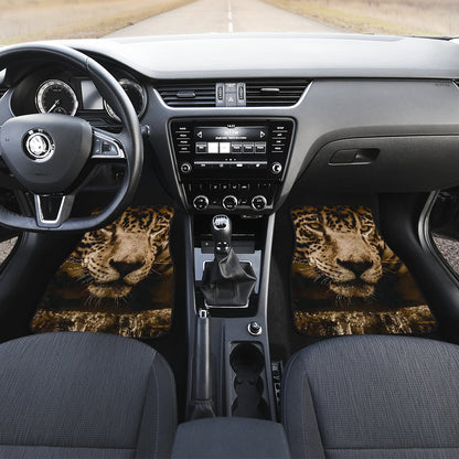 Amazing Jaguar Printing Car Floor Mats 211302