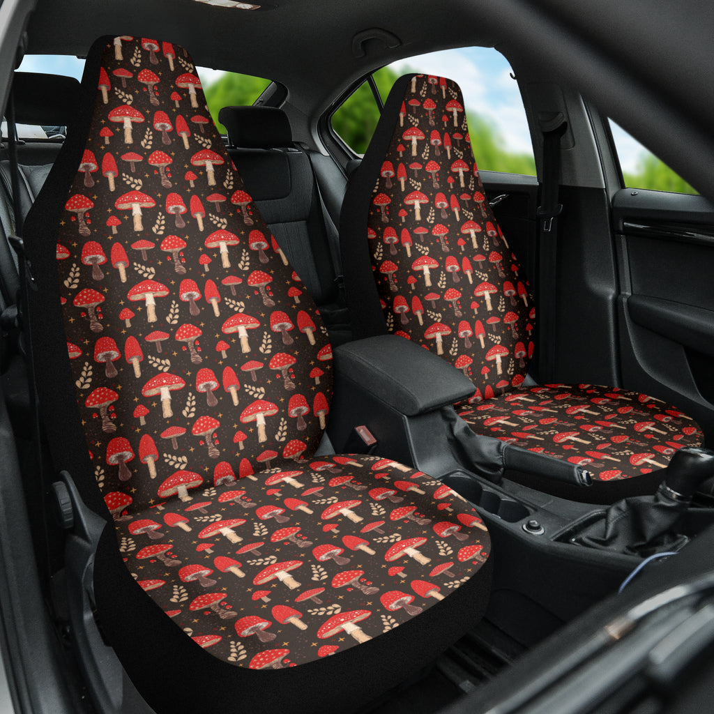 Red Mushroom Car Seat Covers 212301