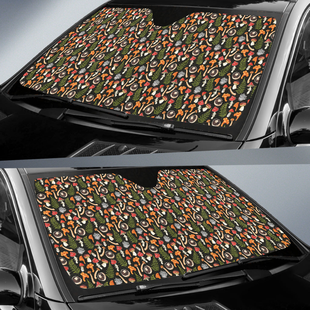 Mushroom Natural Car Auto Sunshade 212301