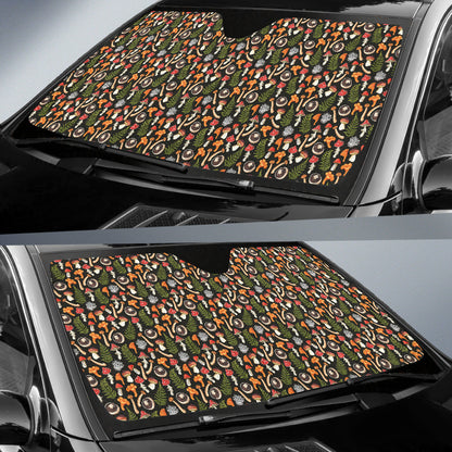 Mushroom Natural Car Auto Sunshade 212301