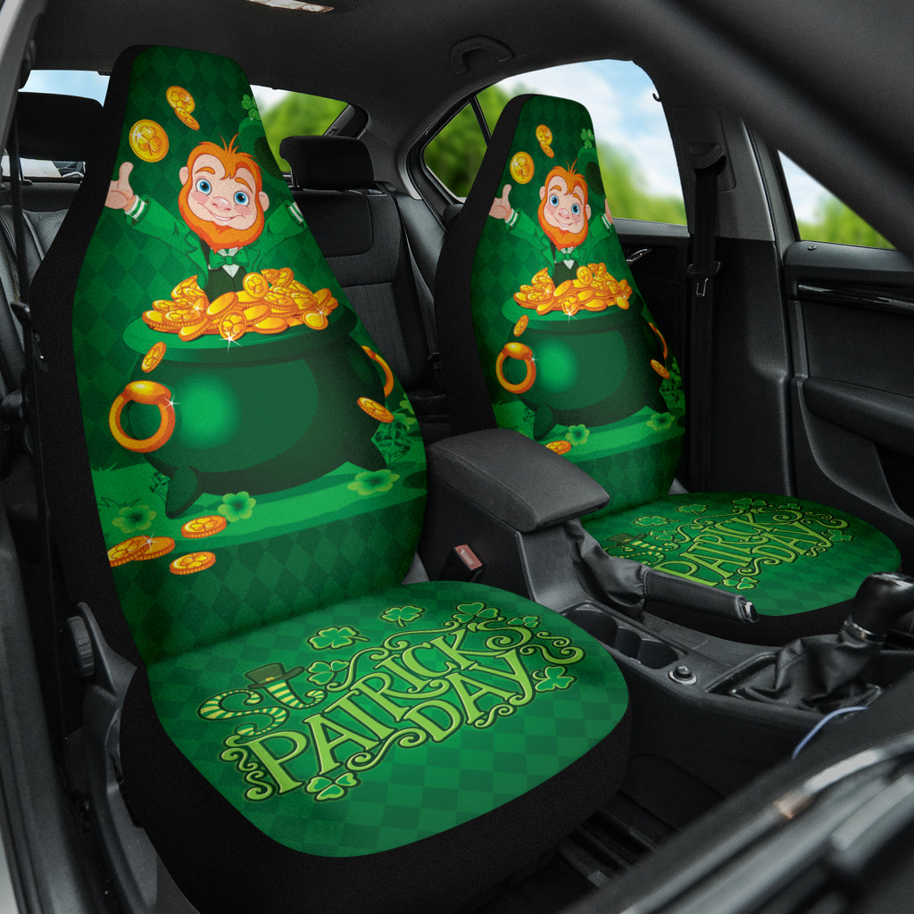 Leprechaun Patrick's Day Car Seat Covers 212501