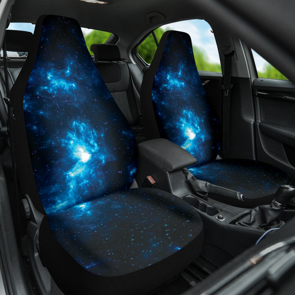 Blue Dark Galaxy Car Auto Seat Covers 210101