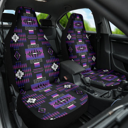 Seven Tribes Purple Car Seat Covers 212301