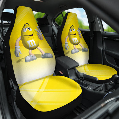 Racing Goes Nuts In Nascar M&M Chocolate Car Seat Covers 211402