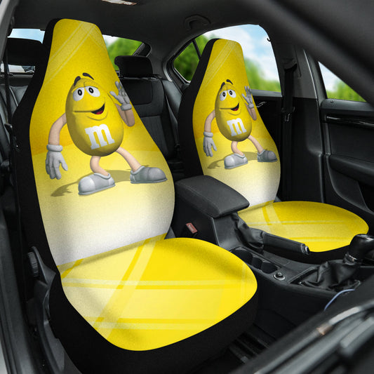 Racing Goes Nuts In Nascar M&M Chocolate Car Seat Covers 211402