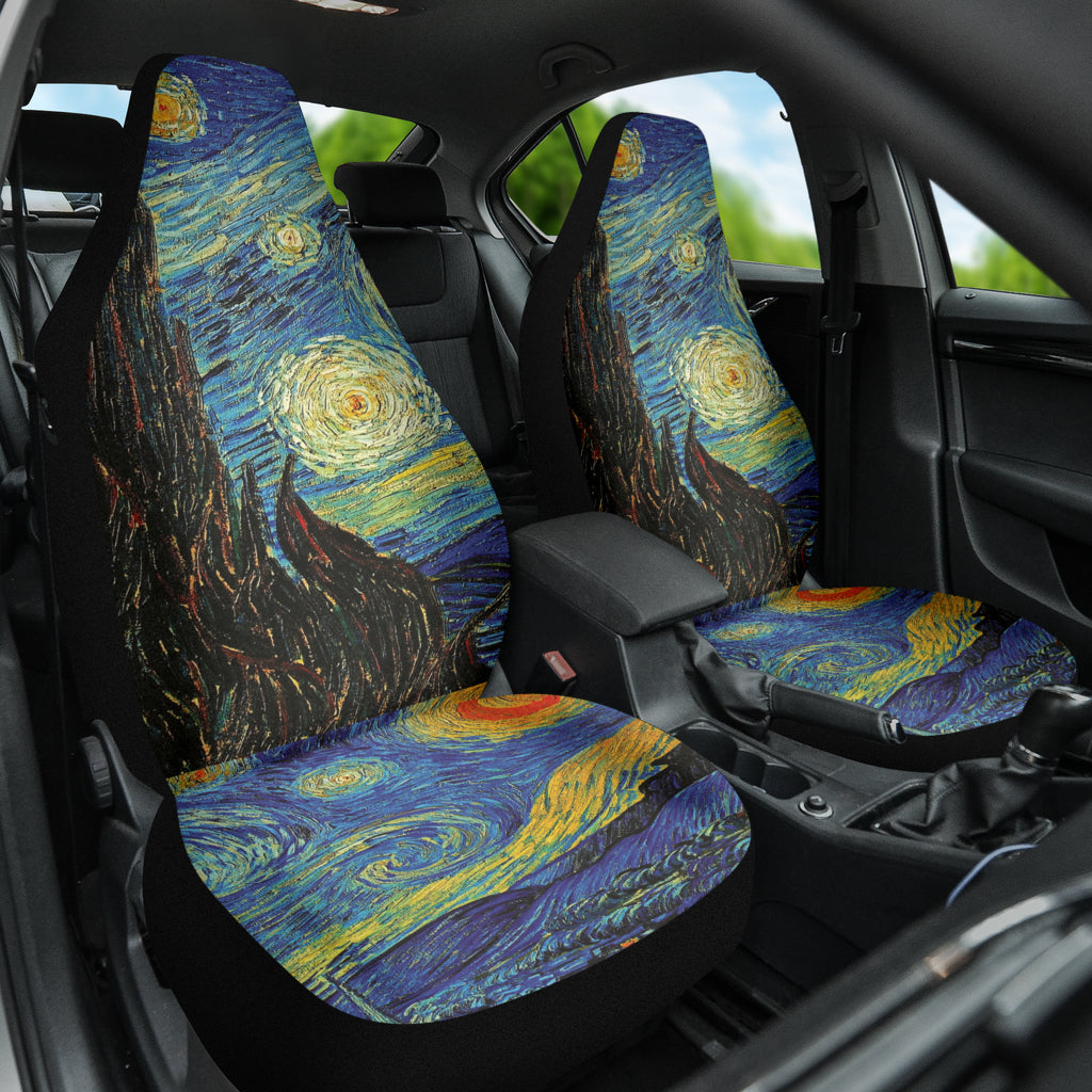 Starry Night Van Gogh Car Seat Covers Amazing Best Gift Ideas 212401