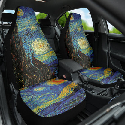 Starry Night Van Gogh Car Seat Covers Amazing Best Gift Ideas 212401
