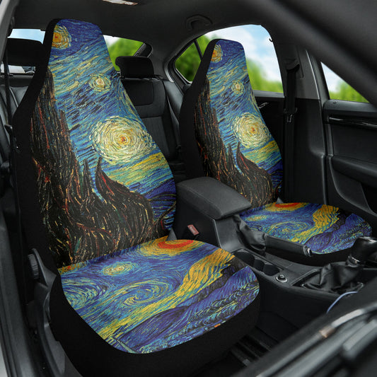 Starry Night Van Gogh Car Seat Covers Amazing Best Gift Ideas 212401