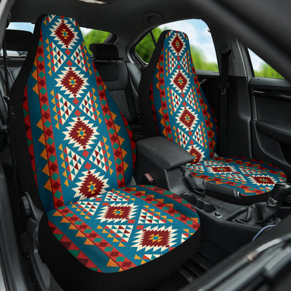 Colorful Boho Chic Bohemian Aztec Car Seat Covers 212101