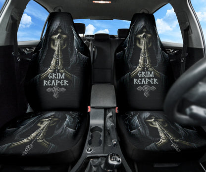 Grim Reaper Dark Death Cross Car Seat Covers 211501