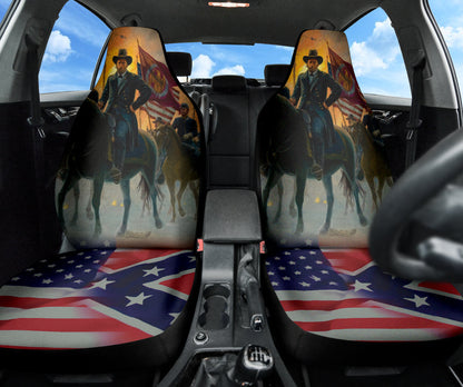 US American Civil War Car Seat Covers Style 3 213001