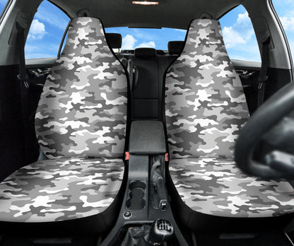 Snow Camouflage Car Seat Covers 211601