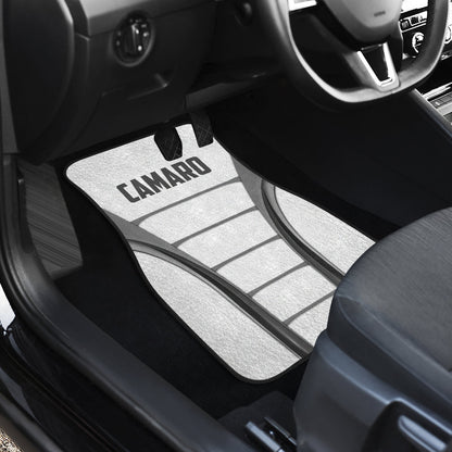 Camaro White Car Floor Mats 211401