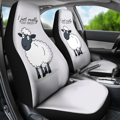 I Just Really Love Sheep Car Seat Covers 211606
