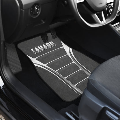 Camaro Silver Car Floor Mats 211401