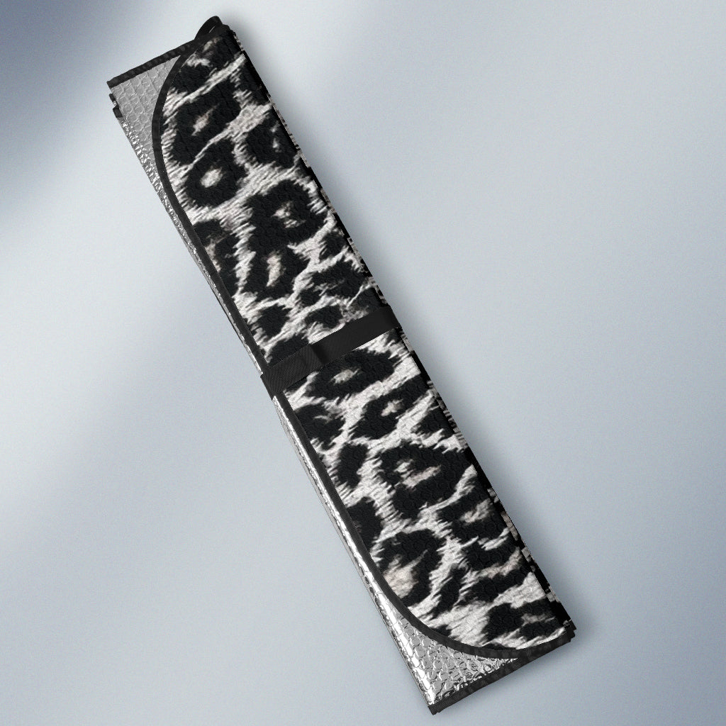 Leopard Black Skin Car Auto Sun Shades 211701