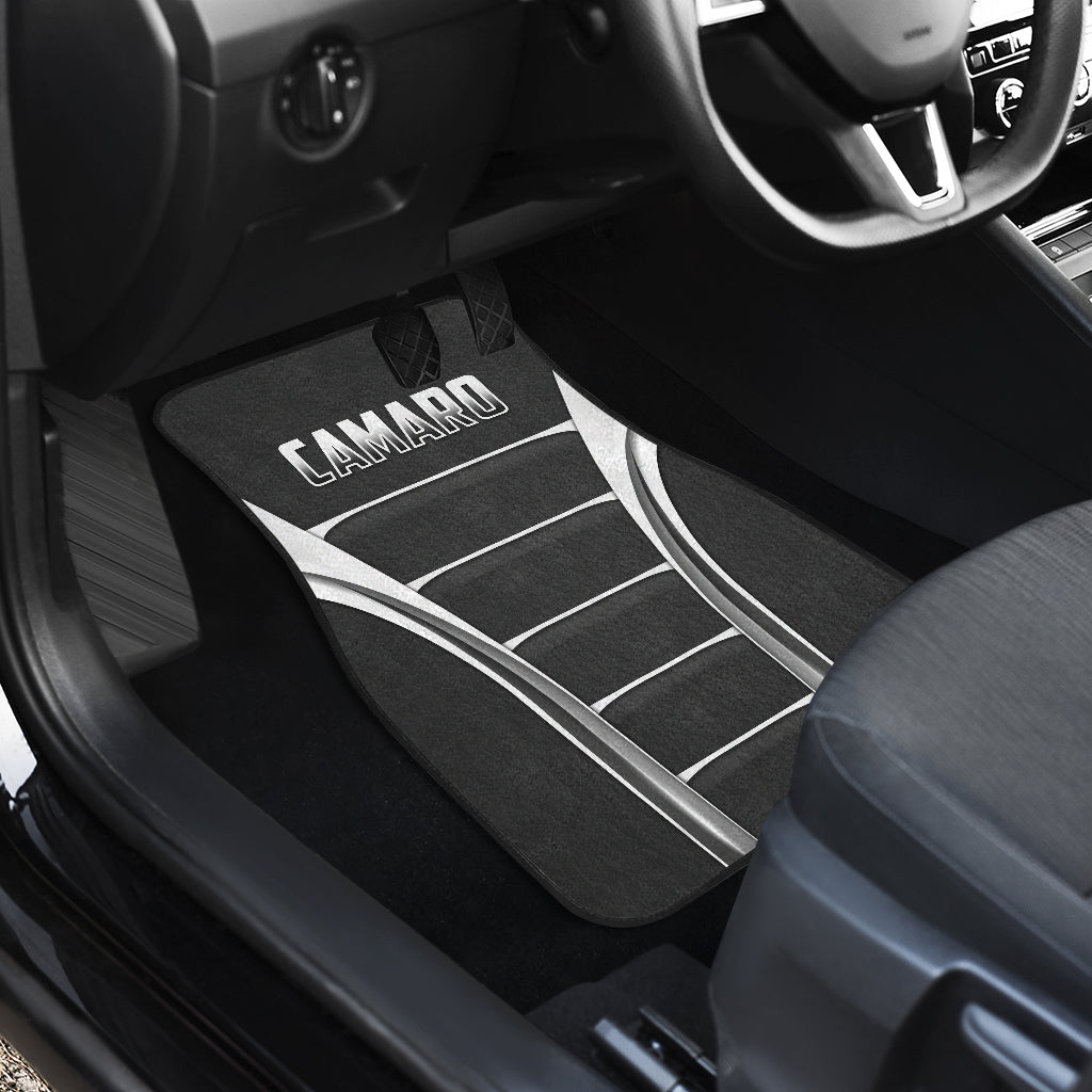 Camaro Flat Black Car Floor Mats 211401