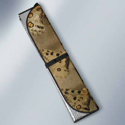 Classic Butterfly Display with Natural Earthy Tones Car Auto Sun Shades 211502
