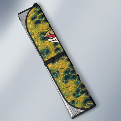 Amazing Gift Idea Trout Fish Pattern Car Auto Sun Shades 211201