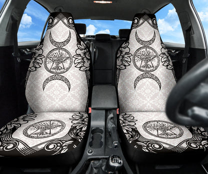 Triple Moon Wicca Car Seat Covers 212801