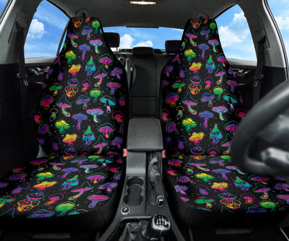 Mushroom Magical Colorful Car Seat Covers 212301