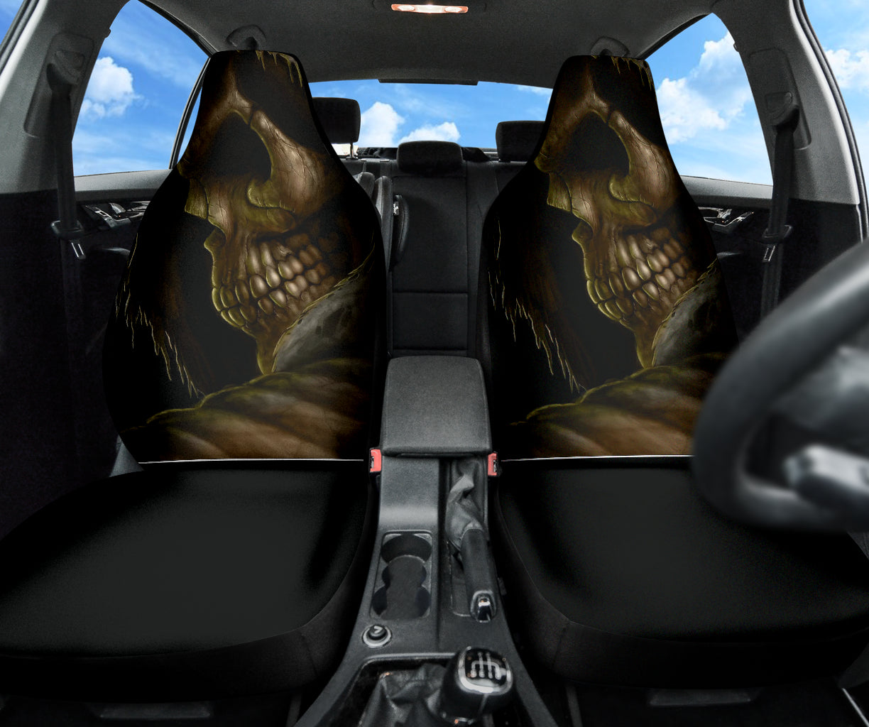 Grim Reaper Last Thing To See Car Seat Covers Version 2 211302