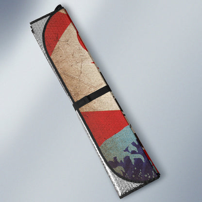 Amazing Car Accessories Decoration Japan Culture Car Auto Sun Shades 212701