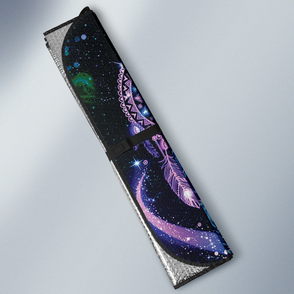 Print Dreamcatcher Boho Galaxy Light Universal Car Auto Sun Shades 211801