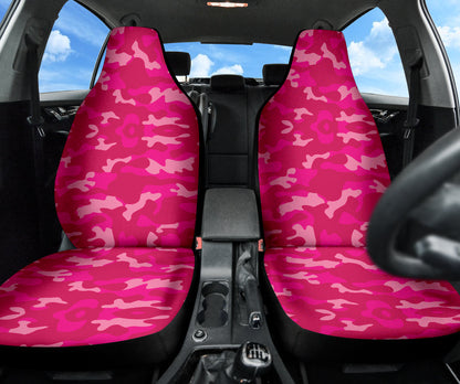 Pink Camouflage Car Seat Covers 211601