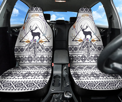Deer Boho Pattern Car Seat Covers 211701