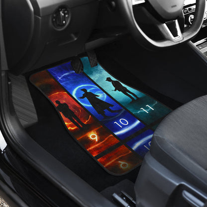 Doctor Who Art Car Floor Mats Amazing Gift Ideas Version 4 211302