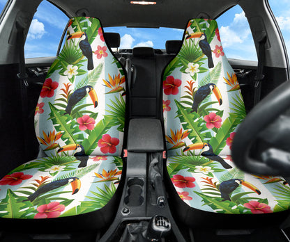 Hibicus Toucan Forest Car Seat Covers 212401