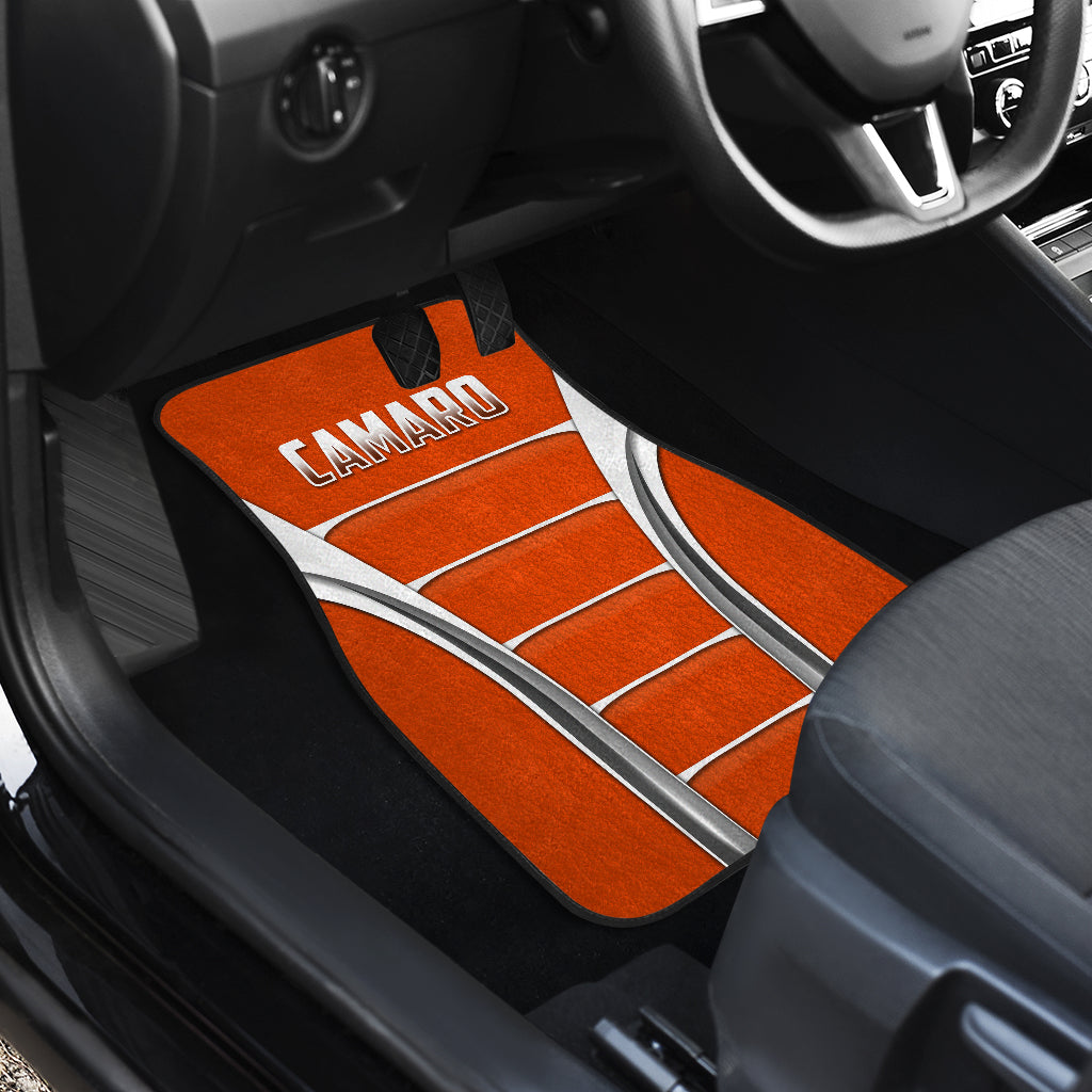 Camaro Hugger Orange Car Floor Mats 211401