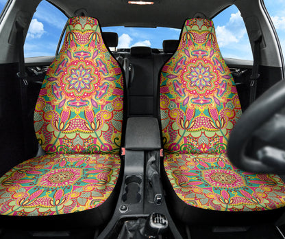 Life With Colors Mandala Car Seat Covers 212501