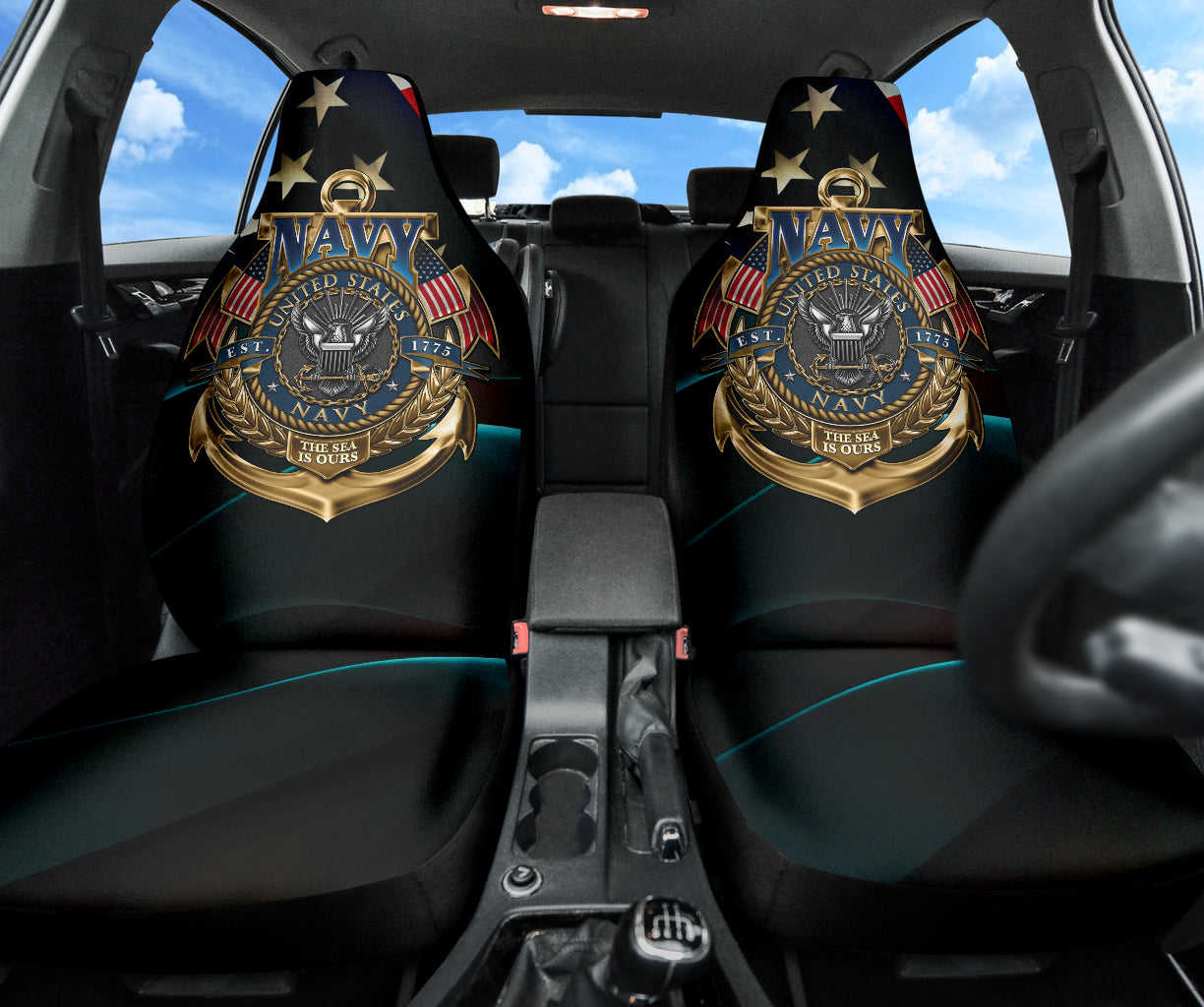 US Navy Car Seat Covers Style 4 210502