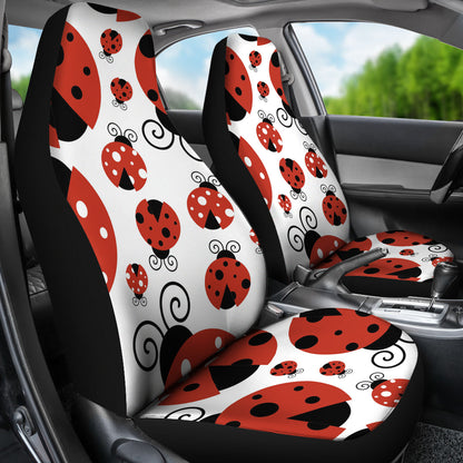 Cute Set of Ladybug Car Seat Covers 211606