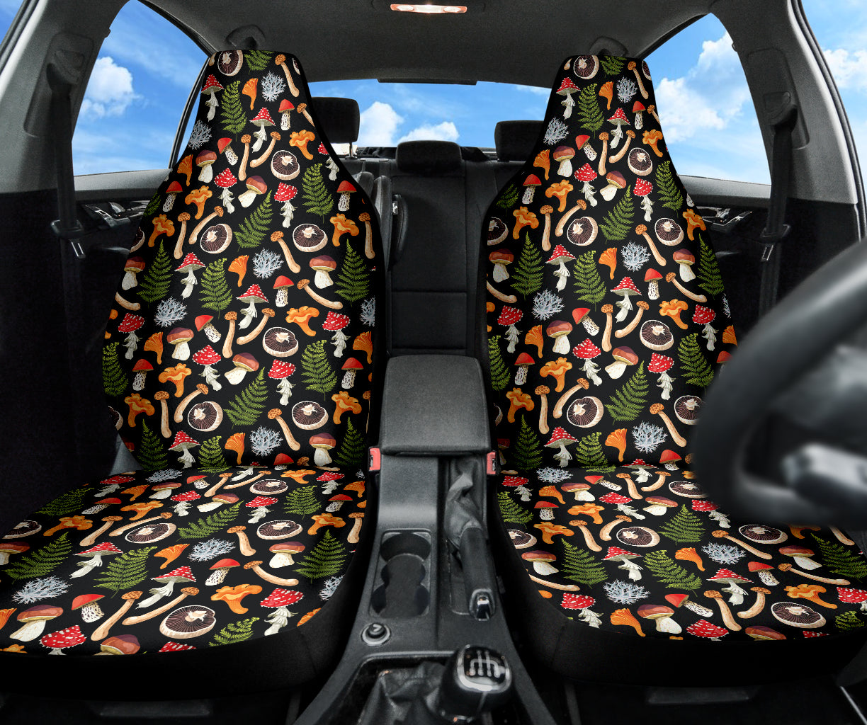 Mushroom Natural Car Seat Covers 212301