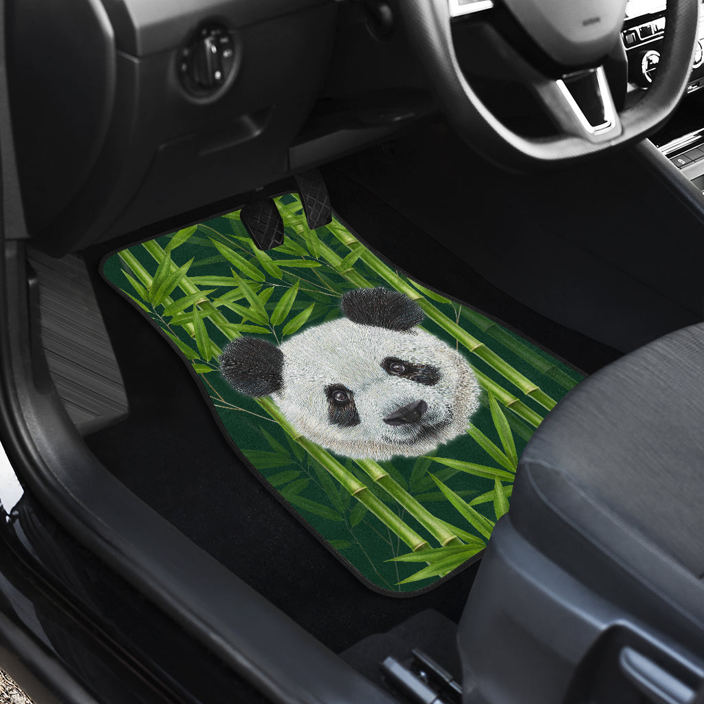 Panda and Bamboo Design Theme Car Floor Mats 211106