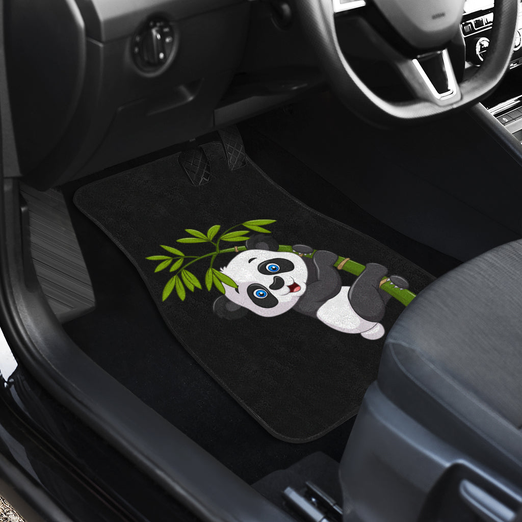 Lovely and Cute Panda Pattern Car Floor Mats 211106