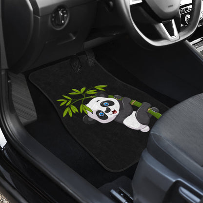 Lovely and Cute Panda Pattern Car Floor Mats 211106