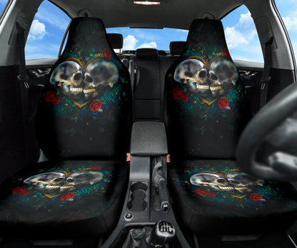 Skull Love Car Seat Covers Amazing Gift Ideas 212801