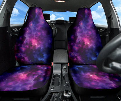 Purple Galaxy Car Seat Covers 210101