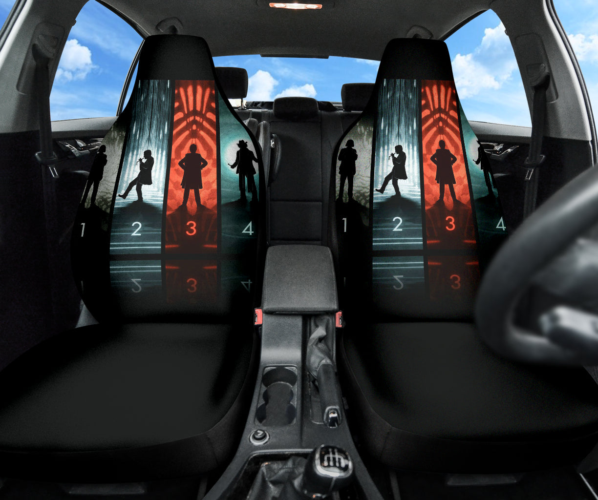 Doctor Who Art Car Seat Covers Amazing Gift Ideas Version 1 211302