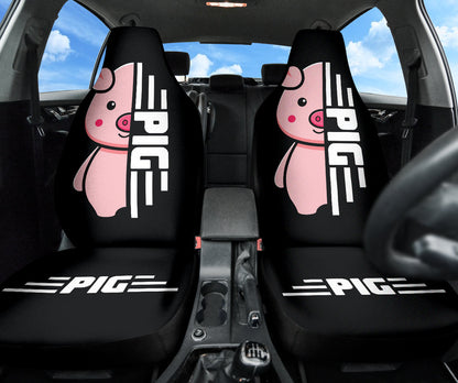 Cute Pig Print Car Seat Covers 212201
