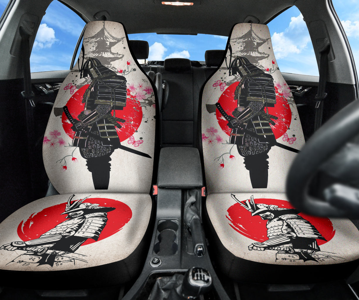 Samurai Japan Art Gift Car Seat Covers 212801