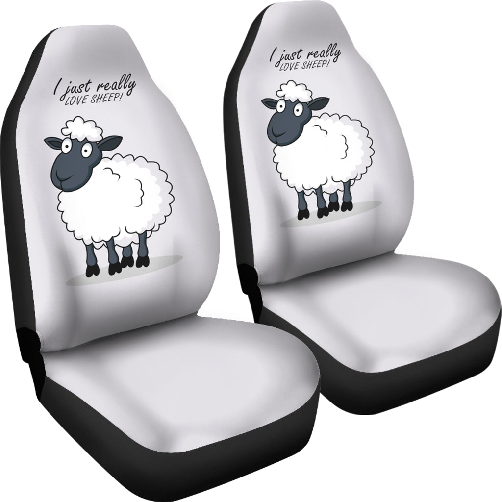 I Just Really Love Sheep Car Seat Covers 211606
