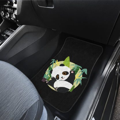 Rustic Panda Design Car Floor Mats 211106