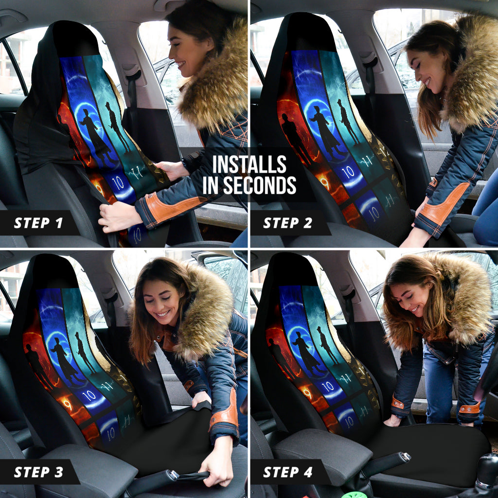Doctor Who Art Car Seat Covers Amazing Gift Ideas Version 3 211302