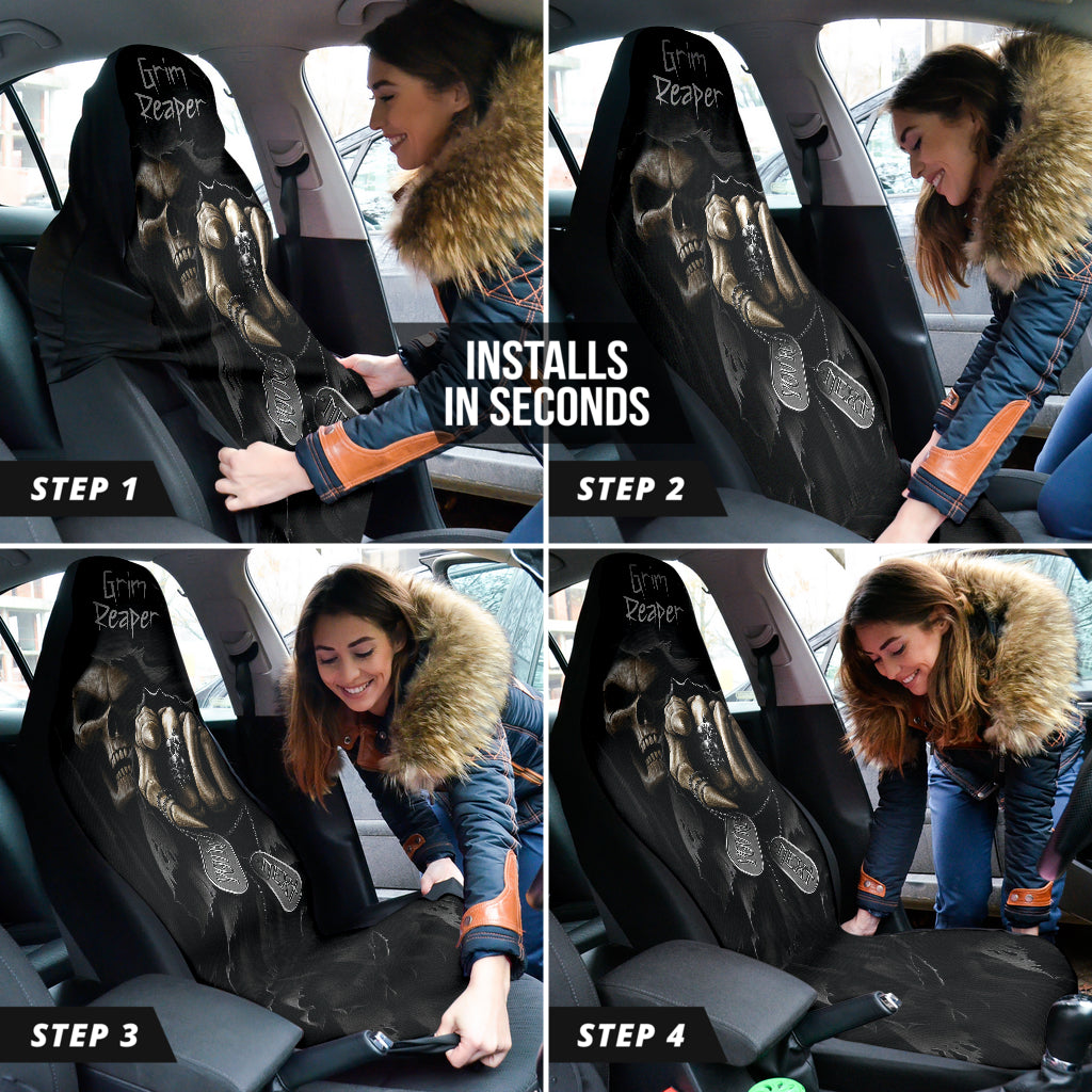 Grim Reaper You're Next Horror Car Seat Covers 211501